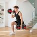 6-in-1 Hantelset Kurzhantel Set Kurzhanteln Langhanteln Verstellbar 20 KG Für Krafttraining Zuhause_desvips.com