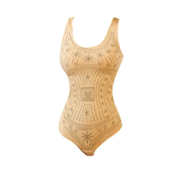 Seamless Bodysuit Printed Plus Size Tummy Control Shapewear Flat Belly Slimming Full Body Shaper Corset Underwear Women_desvips.com