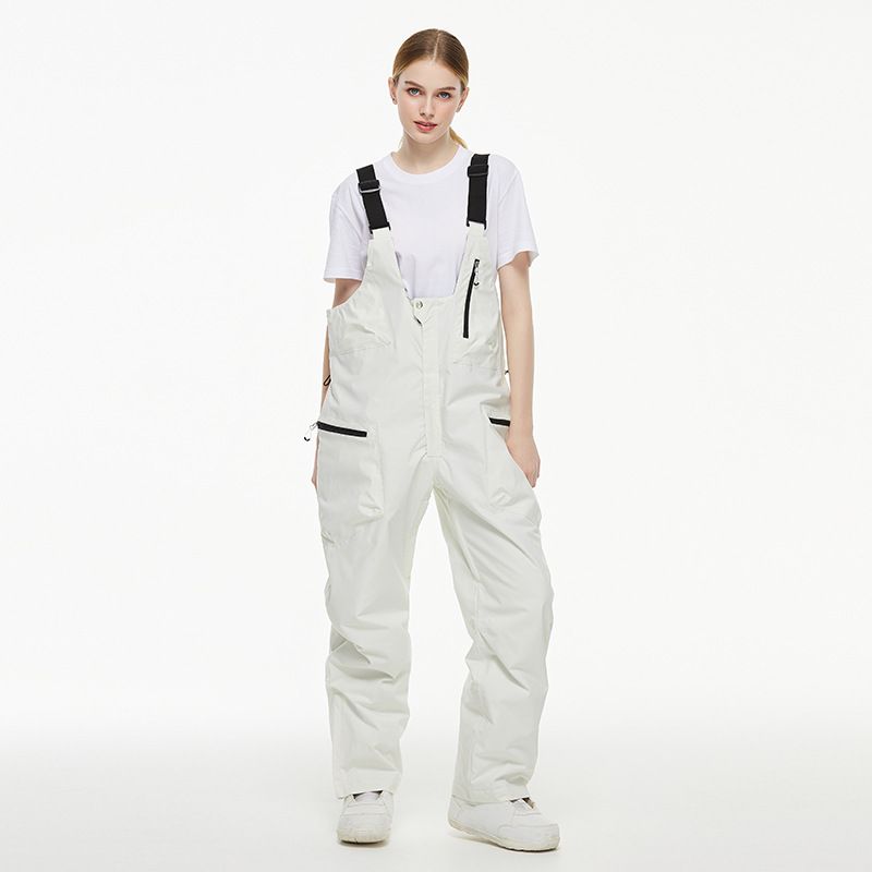 NOKO-Men's Ski Pants, Bib Pants, 24-25 Winter Season Windproof, Waterproof, And Warm Snowboard Jackets_desvips.com