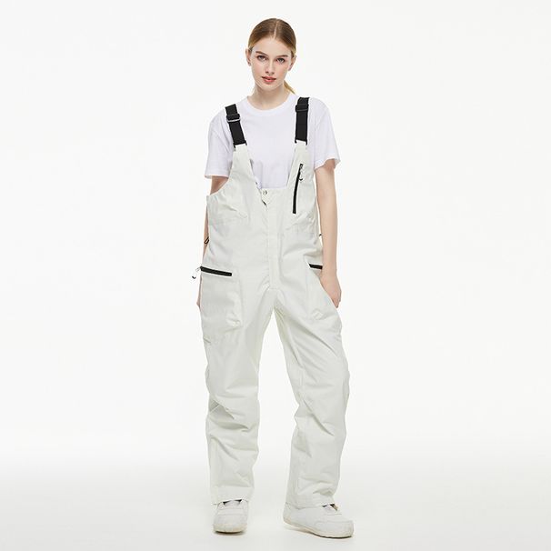 NOKO-Men's Ski Pants, Bib Pants, 24-25 Winter Season Windproof, Waterproof, And Warm Snowboard Jackets_desvips.com