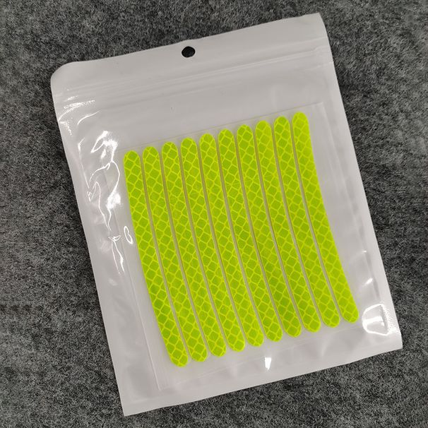 Car Wheel Stickers Reflective Luminous Warning Stickers Motorcycle Bicycle Bicycle Tire Rim Decoration Reflective Strips_desvips.com