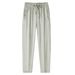 Summer Ice Silk Pants For Men And Women, Basketball Running Men's Long Pants, Loose Breathable Quick-Dry Comfortable_desvips.com