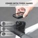ROCKBROS Bicycle Computer Mount Aluminum With Tracker Slot Compatible With Garmin/Bryton/Wahoo_desvips.com