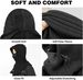 ROCKBROS Balaclava Winter Wool Hat Balaclava Neck Warmer Women's Men's Autumn_desvips.com