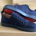 New 2026 Fashion Low-cut Blue High Street Men's Increased Lace-up Round-headed Casual Red Shoes_desvips.com