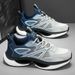 Low MOQ Customize Men Luminous Fashion Casual Sneakers Soft Sole Blank Mesh Breathable Sports Running Shoes For Man_desvips.com