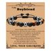 Chinese traditional cultural classic Gemstone bracelet, transporting blessings and wealth, eliminating negative energy_desvips.com