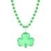New Irish St. Patrick's Day Green Clover Necklace Pendant_desvips.com