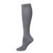 Sports Socks Sports Compression Socks Solid Color Flat Calf Fitness Long Cycling Polyester_desvips.com