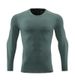 Men's Clothing Long-Sleeved Sports T-Shirt Running Quick-Drying Tights Fitness Breathable Training Outdoor Clothing Round Neck Sweatshirt_desvips.com