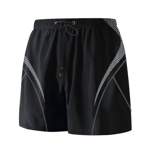 Swimming Trunks Boxer Large Loose Anti-Embarrassment Men's Swimwear Plus Size Swim Cap Boys Hot Spring Set Equipment_desvips.com