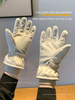 Cycling Women, Thickened And Fleece-lined, Touchscreen Compatible, Cold-proof For Northeast Electric Bikes, Winter Ski_desvips.com
