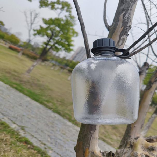Tritan Bottle Outdoor Transparent Hiking Military Fan Plastic American Training Camping Sports Portable Water Cup 25 New_desvips.com