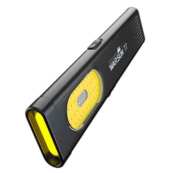Warsun LED Keychain Flashlight USB-C Rechargeable 600Lm Portable Mini Torch Light Pocket Lantern Flood Work Light With Magne_desvips.com