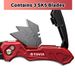 T TOVIA Foldable Utility Knife Quick-change Blade Version - Special Cutting Tool For Cables, Cartons And Cardboard_desvips.com