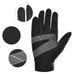 Bicycle Gloves Long Finger Off-Road Climbing Hiking Cycling Mountain Bike Touch Screen Shock Absorption Anti-Slip_desvips.com