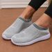Women Sneakers Flat Bottomed Outdoor Casual Sports Single Comfortable Summer Mesh Lightweight Vulcanized Walking Shoes_desvips.com