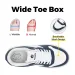 FitVille Wide Mens Flat Sneakers Casual Lightweight Breathable Walking For Swollen Feet Dayily Gym Vulcanized Shoes_desvips.com