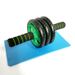Abdominal Wheel Abdominal Wheel Double Wheel Three Wheel Abdominal Device Thin Belly Men And Women Fitness Equipment Silent Roller_desvips.com