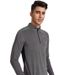 Men's Clothing Dark Pattern Quick-Drying Clothes Long-Sleeved T-Shirt Stand-Up Collar Polo Fitness Sports Running Breathable Tide_desvips.com