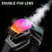 flip-up Magnetic , Double-layer Anti-fog, Mountaineering Equipment, Anti-snow Blind, Unisex Ski_desvips.com