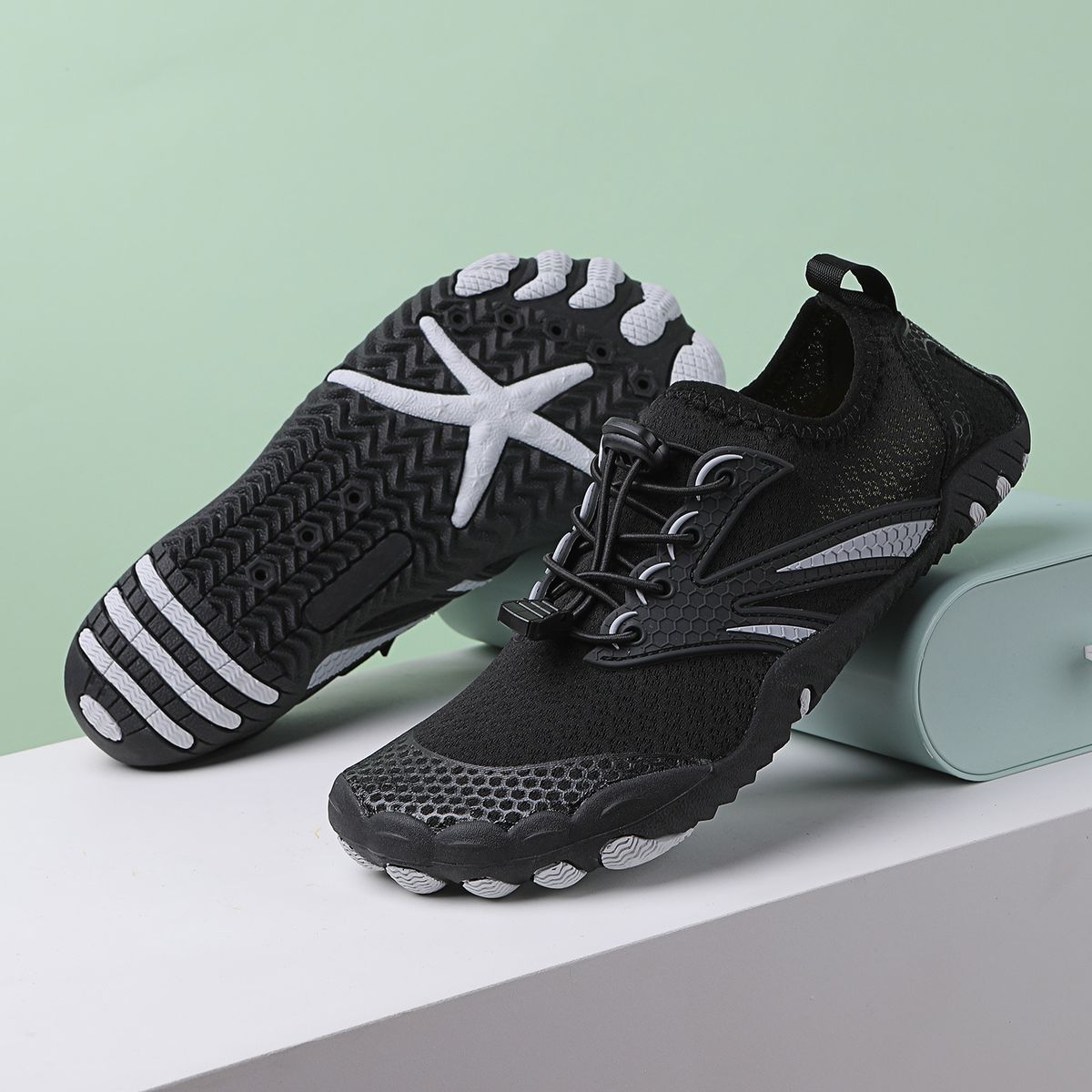 Lightweight Breathable Gym Shoes For Men And Women - Non-Slip Yoga Sneakers With Cushioned Sole For Squats, Deadlifts & Jump Rope_desvips.com