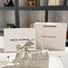French Niche Design Fairy Bow Handbag Women's 2025 New Braided Small Square Bag_desvips.com