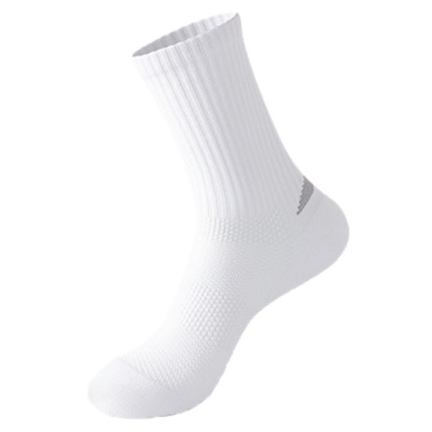 Men's Professional Marathon Running Socks Thickened Terry Cloth Sole Non-Slip Wear-Resistant Cotton Sports Basketball Badminton Socks_desvips.com