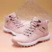 Large Size Winter High-Top Unisex Warm Cotton Sneakers Non-Slip Outdoor Snow Boots & Hiking Shoes Comfortable Men's_desvips.com