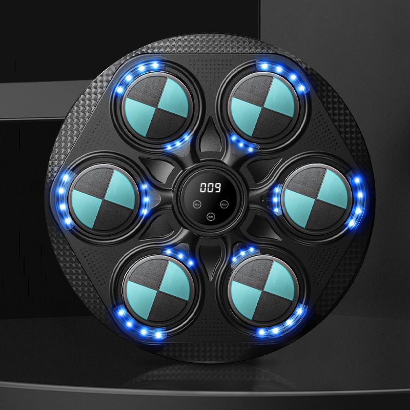 Cross-Border Music Fitness Light Rhythm Training Target Wall-Mounted Home Use Adult Children Boxing Machine Trainer_desvips.com
