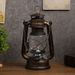 Vintage Old Style Kerosene Lamp Portable Camping Lantern Bar Coffee Restaurant Decoration Ornament Photography Prop_desvips.com