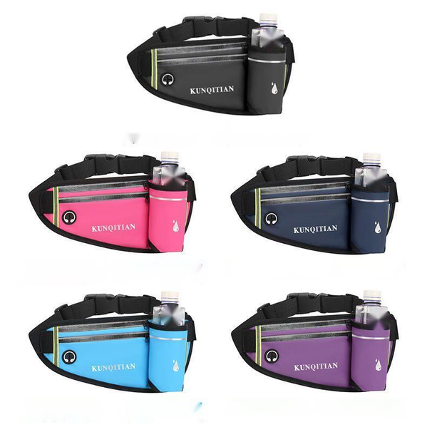 Outdoor Sports Waist For Men And Women, Running Phone Multifunctional Ultra-thin Waterproof Close-fitting Water Bottle_desvips.com