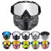 Snow Sports Goggles Detachable Ace Mask Ski Snowboard Windproof Eyewear Anti-UV_desvips.com