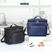 1Pcs Portable Lunch Bag Food Thermal Box Durable Waterproof Office Cooler Lunchbox With Adjustable Shoulder Strap Insulated Case_desvips.com