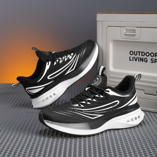 Fashionable New Popcorn Sneakers, Ultra-light Carbon Plate Running Shoes,soft Sole With Full-length Shock_desvips.com