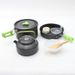 Outdoor Portable 2-3 Person Camping Picnic Teapot Combination With Tableware DS-308 Cookware Set_desvips.com