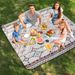 New Waterproof 200x200CM Large Blanket Outdoor Picnic Mat With Carrying Handle For Camping Beach_desvips.com