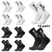 10Pairs Men Women Non Slip Grip Socks Tailored For Soccer Cycling Hiking Shockproof And Elastic_desvips.com