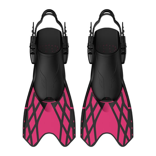 Cross-border Professional Adult Unisex Freestyle Snorkeling Diving Training Adjustable Fins Swimming Flippers Equipment_desvips.com