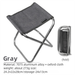 Outdoor 7075 Aluminum Alloy Fishing Chair BBQ Folding Portable Train Camping Small Stool_desvips.com