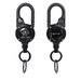 Rope Reracable Pull Reel Seel Wire Carabiner Key Chains Buckle Holder Oudoor Spory Keychain Muliple Tool_desvips.com