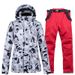001 Ski Suit For Men Women, Couples' Winter Outdoor Snowboard Snow Skiing Jacket Pants, Warm And Thickened_desvips.com