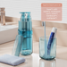 ETRAVEL Easy Travel Cup Bathroom Set Portable Dispensing Bottle Business Trip Wash Supplies Gift_desvips.com