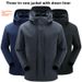 Outdoor 3-in-1 Fully Laminated Waterproof Windproof Thermal Jacket For Men And Women Winter Hiking Skiing Coat_desvips.com