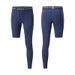 Men's Quick Drying Fitness Leggings Tight Fitting Single Leg Basketball Training Double Pocket Running Tights Outerwear_desvips.com