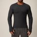 KOOSSOASIS Autumn And Winter Sports Quick-Drying Long-Sleeve T-Shirt Men's Outdoor Running Fitness Clothing Slim Fit Training Tennis Elastic Top_desvips.com
