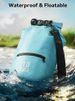 HEETA Waterproof Dry Bag Backpack With Zippered Pocket In 5L, 10L, 20L, 30L, And 40L Capacities_desvips.com