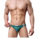 New Swim Trunks Triangle Beach Shorts Sports Trendy Underwear Export Solid Color Men's Swimwear 902_desvips.com