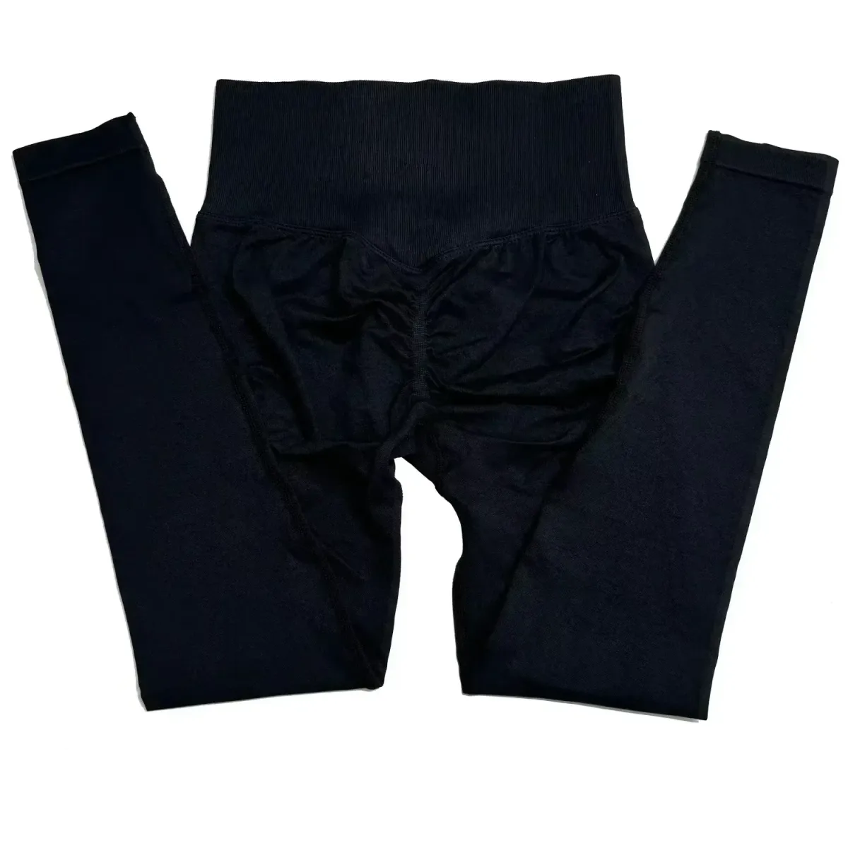 Dynamic Women High Waist Yoga Legging Seamless Scrunch Bum Gym Leggings Workout Sports Tights Stretchy Pants_desvips.com