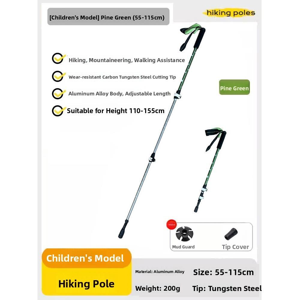 NIGESI | Portable Collapsible Hiking Trekking Pole_desvips.com